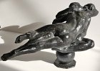 2.20 Twee figuren Rome mgtiff : vrij staand  uitsnijden